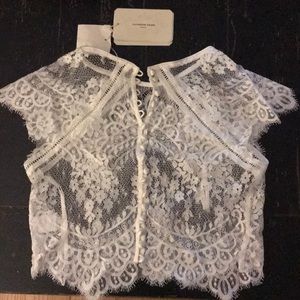 Bridal Topper from BHLDN